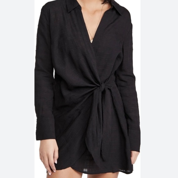 L*Space wrap daydream tunic mini cover up - Picture 2 of 9